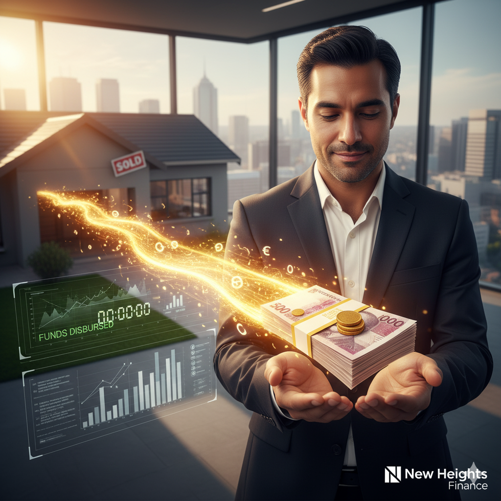 fastest way to get property sale proceeds